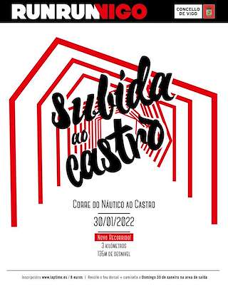 Fechas, información, programa, cartel, imágenes, mapa y ubicación de XVII Subida ao Castro  en  Vigo