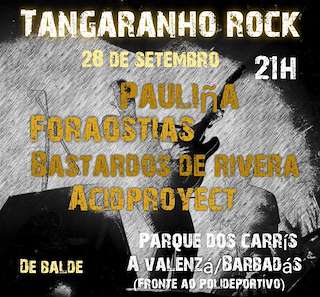 Tangaranho Rock en Barbadás