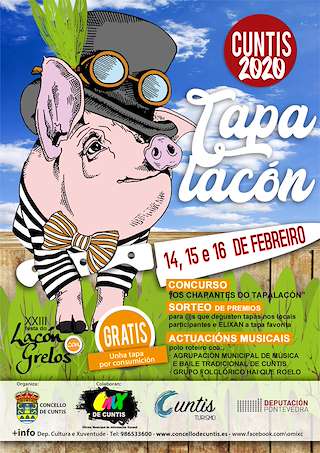 Fechas, información, programa, cartel, imágenes, mapa y ubicación de Tapalacón  en  Cuntis