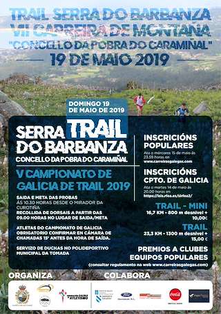 XI Trail Serra do Barbanza – Campionato de Galicia de Trail en A Pobra do Caramiñal