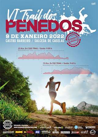 Fechas, información, programa, cartel, imágenes, mapa y ubicación de VIII Trail dos Penedos  en  Salceda de Caselas