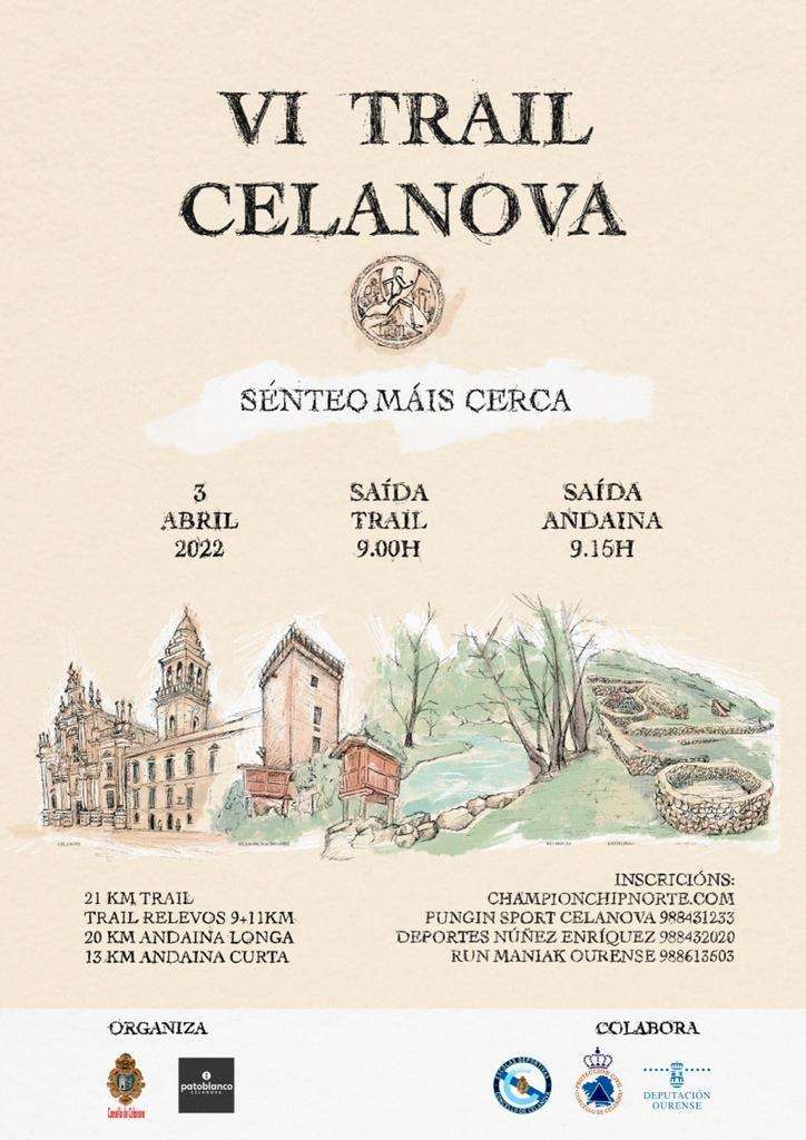 VIII Trail e Andaina en Celanova