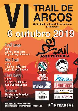 Fechas, información, programa, cartel, imágenes, mapa y ubicación de Trail Popular José Teixeira  en  Ponteareas