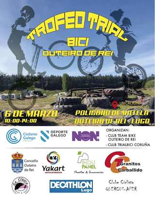 Fechas, información, programa, cartel, imágenes, mapa y ubicación de Trofeo Trial Bici (2024)  en  Outeiro de Rei