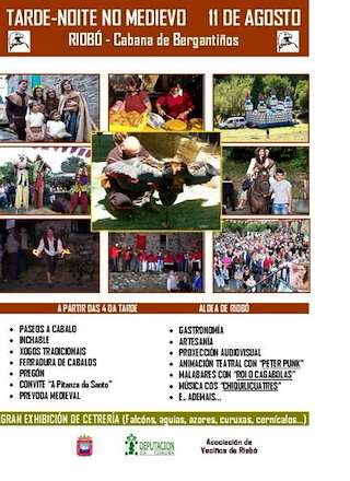 Fechas, información, programa, cartel, imágenes, mapa y ubicación de XIV Unha Noite no Medievo  en  Cabana de Bergantiños