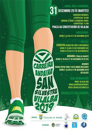 VIII Carreira - Andaina San Silvestre en Vilalba