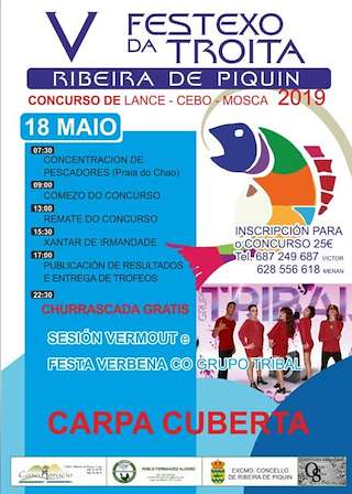 VIII Festexo da Troita en Ribeira de Piquín