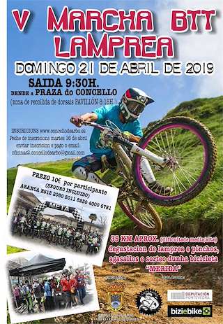 VIII Marcha BTT Lamprea en Arbo