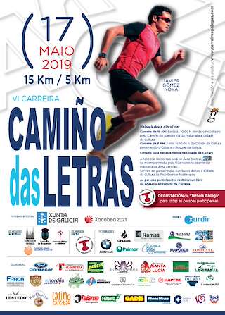 X Carreira Camiño das Letras en Santiago de Compostela