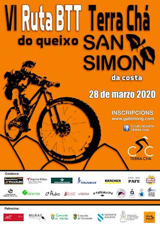 VIII Ruta BTT Terra Chá do Queixo San Simón da Costa  en Vilalba