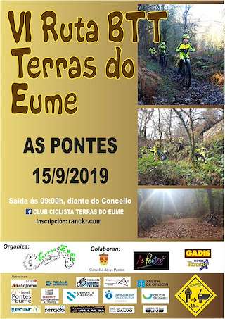 VIII Ruta BTT Terras do Eume en As Pontes de García Rodríguez
