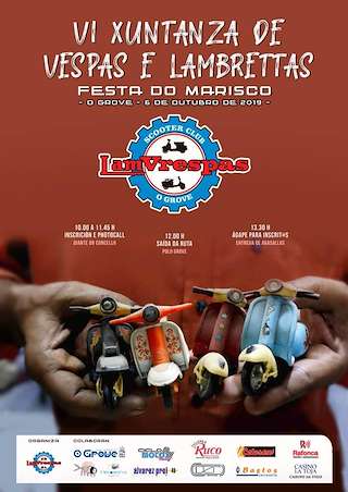 VIII Xuntanza de Vespas e Lambrettas en O Grove