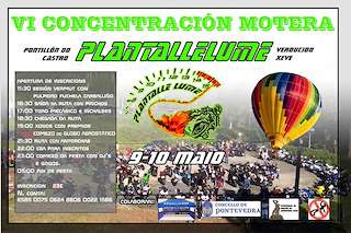 VIII Xuntanza Motera Plantallelume de Xeve en Pontevedra