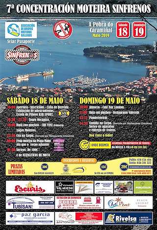 X Concentración Motoclub SinFrenos en A Pobra do Caramiñal
