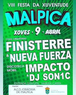 X Festa da Xuventude en Malpica de Bergantiños