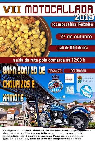 IX Motocallada en Redondela