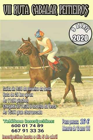 VIII Ruta Cabalar de Peitieiros en Gondomar