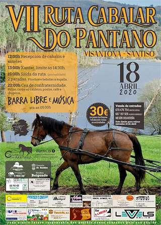 VIII Ruta Cabalar do Pantano de Visantoña en Santiso