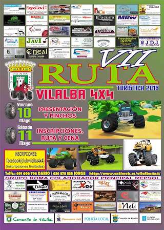 X Ruta Turística 4x4 en Vilalba