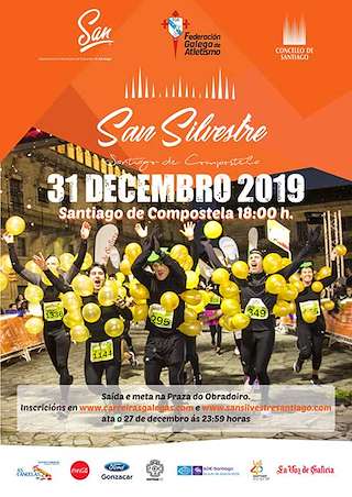 X San Silvestre (2024) en Santiago de Compostela