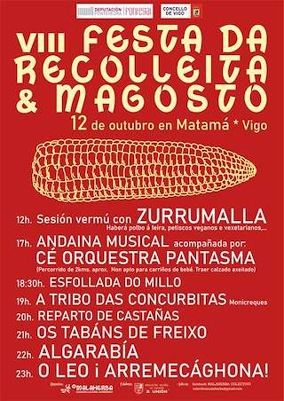 X Festa da Recolleita do Millo de Matamá en Vigo