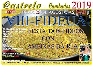 XII Festa dos Fideos con Ameixas de Castrelo en Cambados
