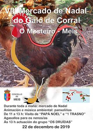 XII Mercado de Nadal do Galo de Corral en Meis