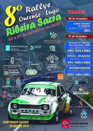 XI Rallye - Ribeira Sacra en Nogueira de Ramuín