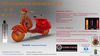 X Scooterada Vespartana en Redondela