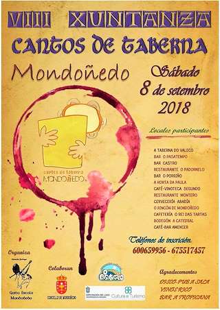 XI Xuntanza Cantos de Taberna en Mondoñedo