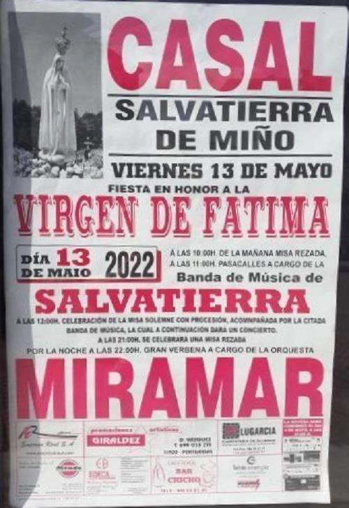 Virgen de Fátima de Casal (2025) en Salvaterra do Miño