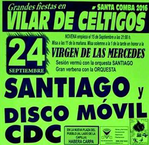 Virgen de la Merced de Vilar de Céltigos en Santa Comba