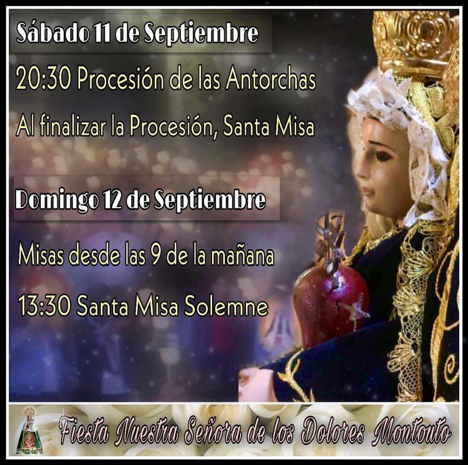 Virgen de los Dolores de Montouto en Lalín