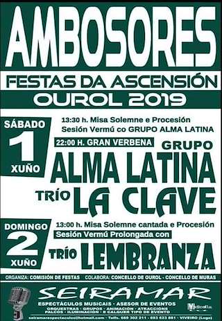 Virxe da Ascensión de Ambosores en Ourol