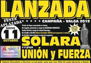 Virxe da Lanzada de Campaña en Valga