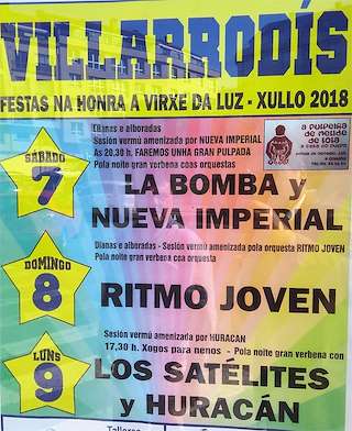 Virxe da Luz de Villarrodís (2024) en Arteixo