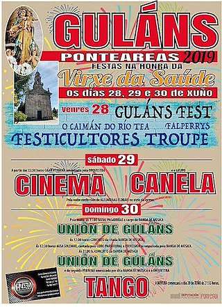 Virxe da Saúde de Guláns (2024) en Ponteareas