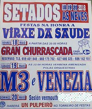 Virxe da Saude de Setados en As Neves