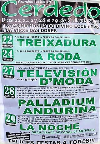 Divino Ecce-Homo e Virxe das Dores (2024) en Cerdedo-Cotobade