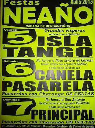 Virxe do Carme e San Antonio de Neaño (2024) en Cabana de Bergantiños