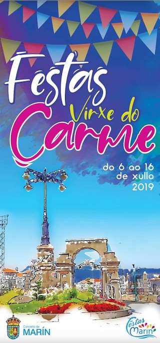 Virxe do Carme (2024) en Marín