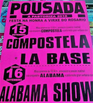 Virxe do Rosario de Pousada  en A Pastoriza
