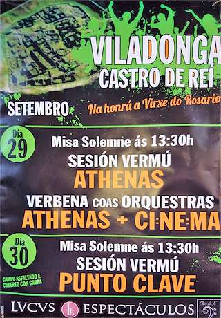 Virxe do Rosario de Viladonga en Castro de Rei