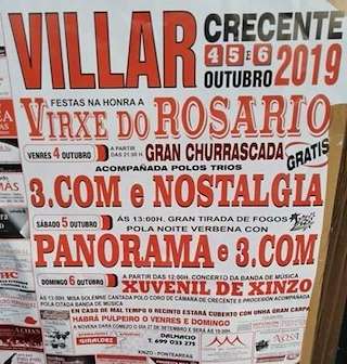 Virxe do Rosario de Villar en Crecente