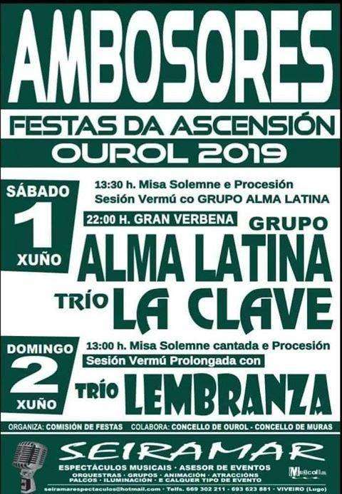 Virxe da Ascensión de Ambosores en Ourol