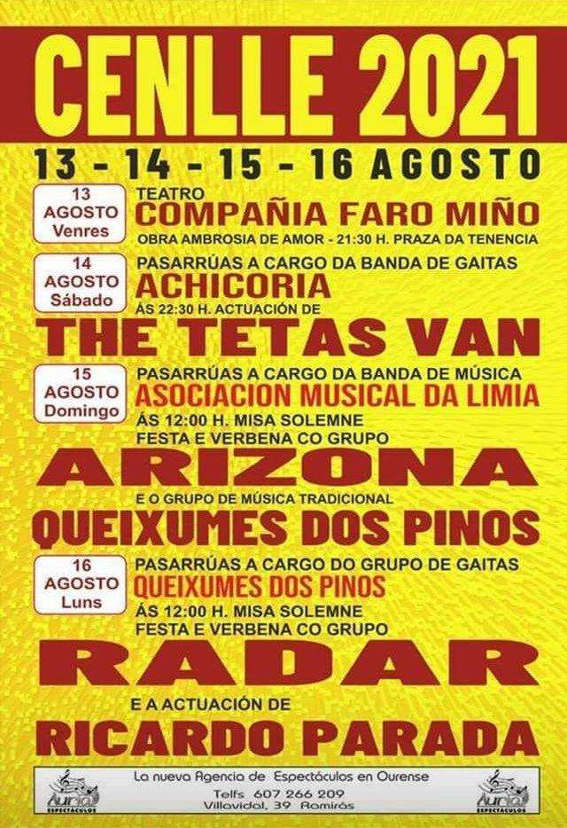 Virxe da Asunción e San Roque  en Cenlle
