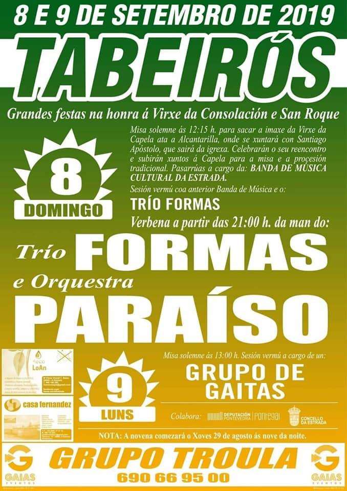 Virxe da Consolación e San Roque de Tabeirós en A Estrada