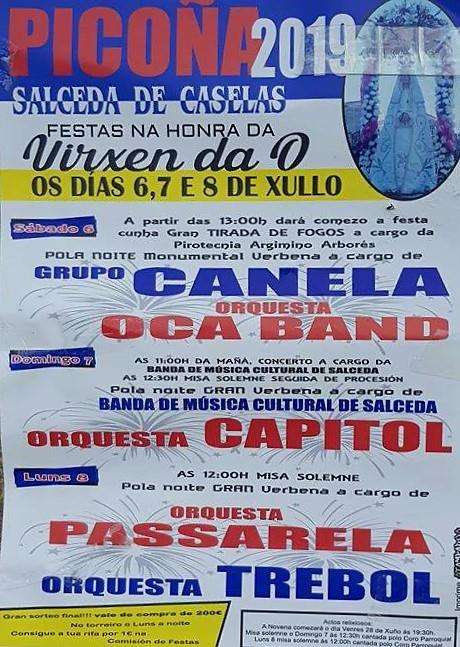Virxe da O de Picoña (2024) en Salceda de Caselas