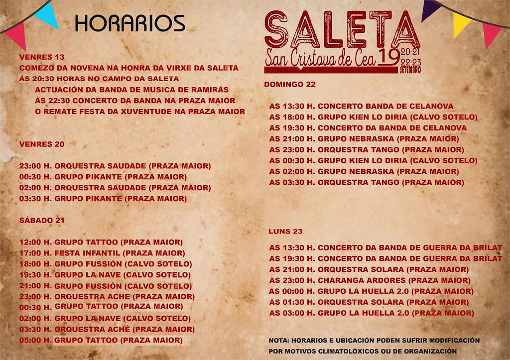 Virxe da Saleta en San Cristovo de Cea