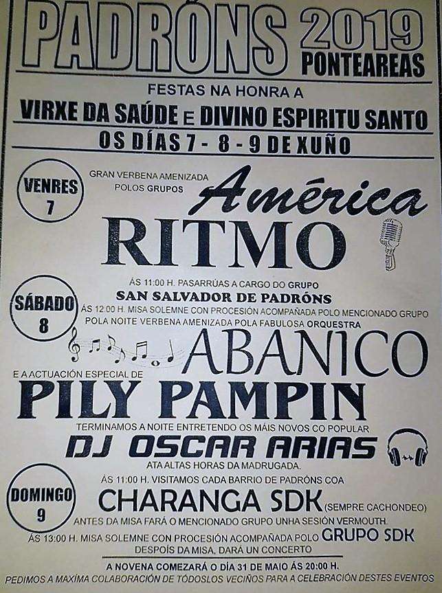 Virxe da Saúde e Espíritu Santo de Padróns en Ponteareas